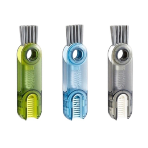 U型杯蓋清潔刷 三合一杯蓋清潔刷