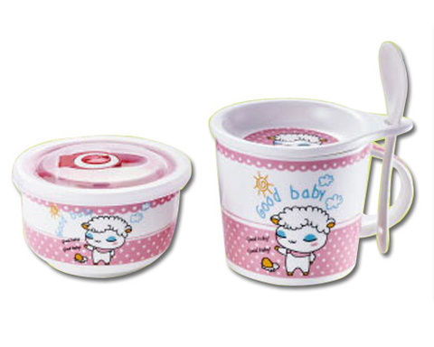 可愛陶瓷4件杯組