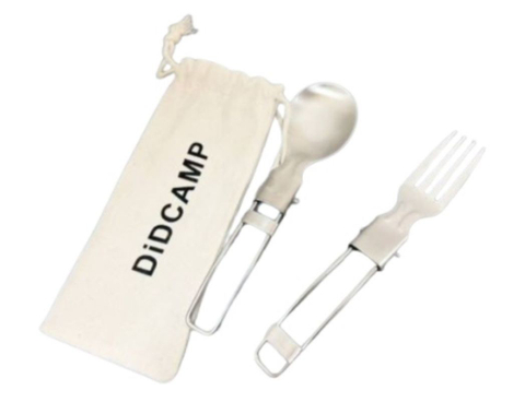 304摺疊餐具 折疊式4合1多功能不鏽鋼餐具