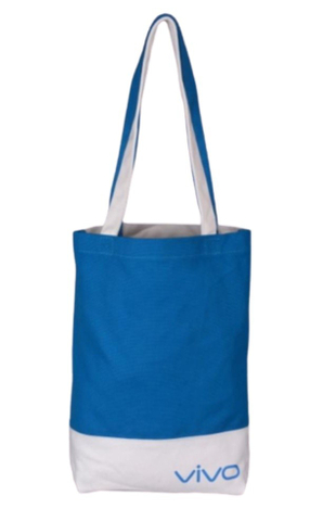 帆布袋-拼布雙色