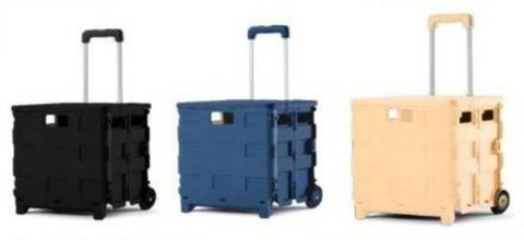 多功能兩輪購物車 大容量購物箱拉桿車