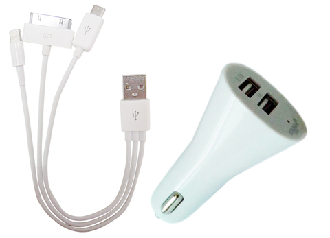雙USB車用充電器