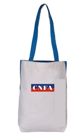 帆布袋-拼布雙色