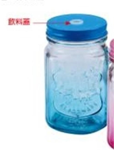 馬卡龍色粉可愛實用吸管玻璃杯