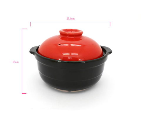 松村窯色釉砂鍋-10吋